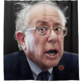Bernie Sanders Face Duschvorhang (Vorderseite)