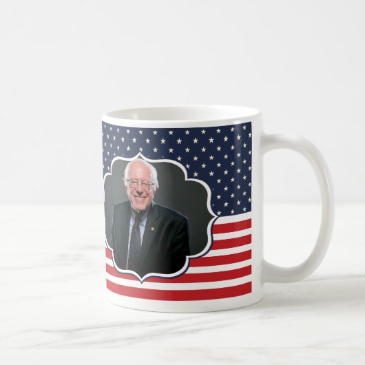 Bernie-Sanders-Flagge Kaffeetasse (Rechts)
