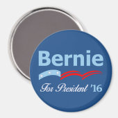 Bernie Sanders für den Präsidenten 2016 Magnet (Vorderseite/Rückseite)