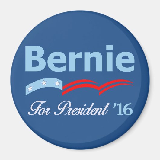 Bernie Sanders für den Präsidenten 2016 Magnet (Vorne)