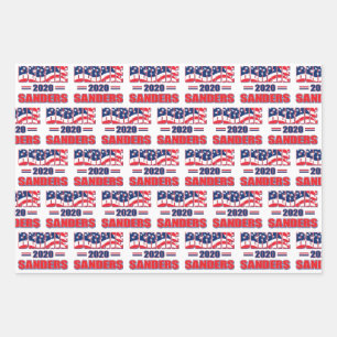 Bernie Sanders für den Präsidenten im Jahr 2020 Geschenkpapier Set
