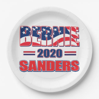 Bernie Sanders für den Präsidenten im Jahr 2020 Pappteller