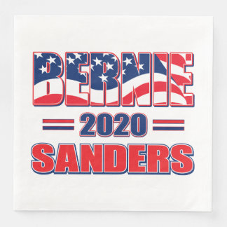 Bernie Sanders für den Präsidenten im Jahr 2020 Serviette