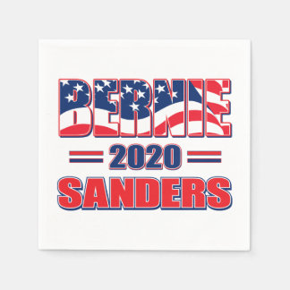 Bernie Sanders für den Präsidenten im Jahr 2020 Serviette