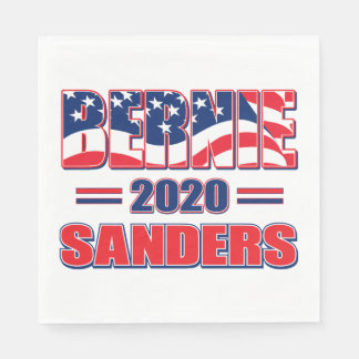 Bernie Sanders für den Präsidenten im Jahr 2020 Serviette