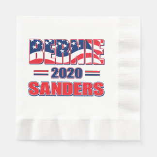Bernie Sanders für den Präsidenten im Jahr 2020 Serviette