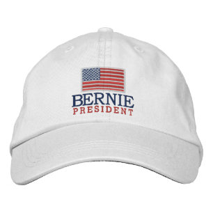 Bernie Sanders für den Präsidenten mit amerikanisc Bestickte Kappe