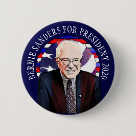 Bernie Sanders für die Präsidentschaftswahl 2020 Button