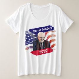 Bernie Sanders für die Präsidentschaftswahl 2020 Große Größe T-Shirt