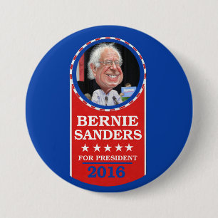 Bernie Sanders für Präsident 2016 Button