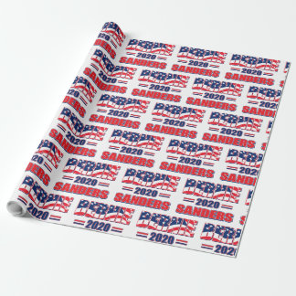 Bernie Sanders für Präsident 2020 Geschenkpapier