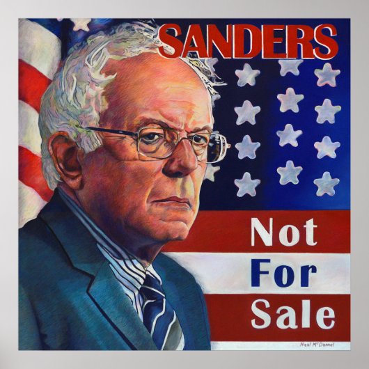 Bernie Sanders für Präsident Poster (Vorne)
