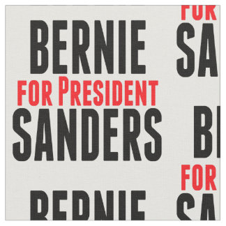 Bernie Sanders für Präsident Stoff