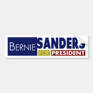Bernie Sanders für Präsident V1 Autoaufkleber