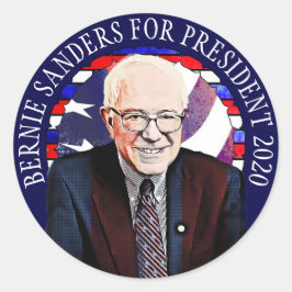 Bernie Sanders für President 2020 Support Stickers