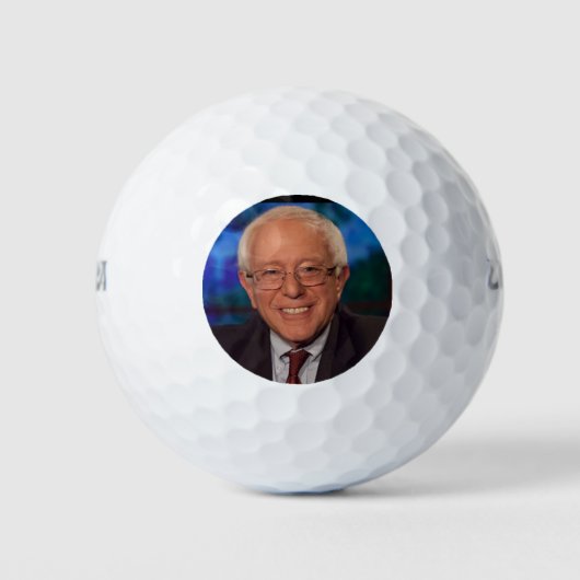 Bernie Sanders Golfball (Vorderseite)