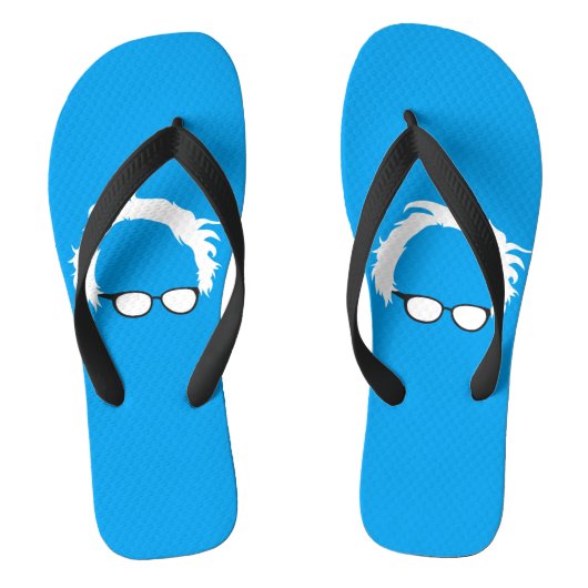 Bernie Sanders Hair Flip Flops Badesandalen (Fußbett)