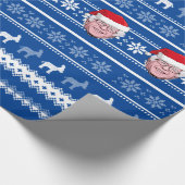 BERNIE SANDERS Hannukah Geschenkpapier (Ecke)