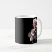 Bernie Sanders Hugging Ca Süße Tier Lover Kaffeetasse (VorderseiteRechts)