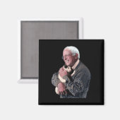 Bernie Sanders Hugging Cat Shirt Süße Tier Lover Magnet (Vorderseite/Rückseite)