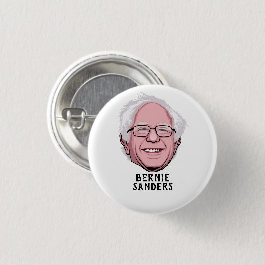 BERNIE SANDERS INDIVIDUELL BUTTON (Vorne & Hinten)