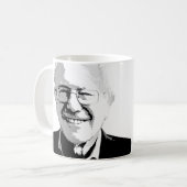 Bernie Sanders Kaffeetasse (Vorderseite Links)