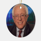 Bernie Sanders Keramik Ornament (Links)