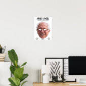Bernie Sanders Kostume Poster (Heimbüro)
