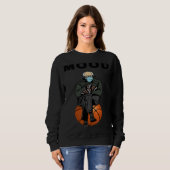 Bernie Sanders Meme Baskteball Bernie Sanders Mood Sweatshirt (Vorne ganz)