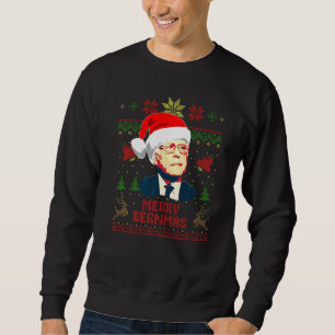 Bernie Sanders Merry Bernmas Weihnachten Sweatshirt