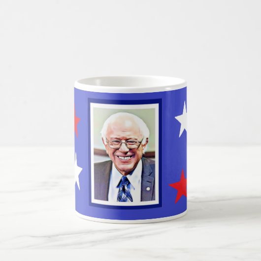 Bernie Sanders Patriotische Tasse zur politischen (Mittel)