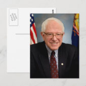 Bernie Sanders Postcard Postkarte (Vorne/Hinten)