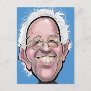 Bernie Sanders Postkarte