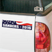 Bernie Sanders Präsident 2016 Amerikanische Flagge Autoaufkleber (Auf Lkw)