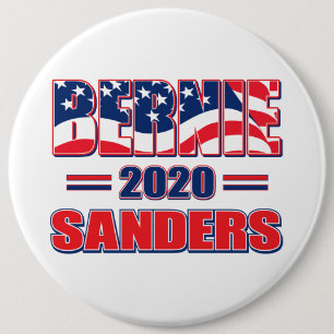 Bernie Sanders Präsident 2020 Button