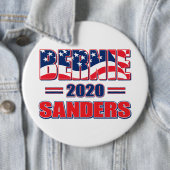 Bernie Sanders Präsident 2020 Button (Beispiel)