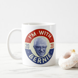 Bernie Sanders Präsident 2020 Foto Retro Kaffeetasse
