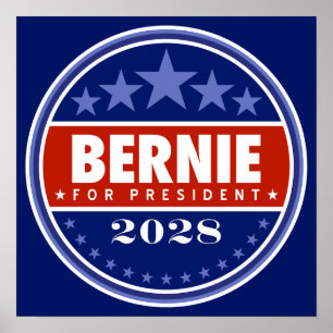 Bernie Sanders Präsident 2028 Poster