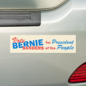 Bernie Sanders Präsident des Volkes V5 Autoaufkleber (Auf Auto)