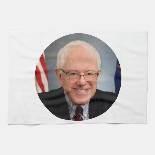 Bernie Sanders Präsident Handtuch (Horizontal)
