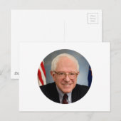 Bernie Sanders Präsident Postkarte (Vorne/Hinten)