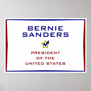 Bernie Sanders Präsident USA V2 Poster