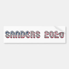 Bernie Sanders Präsidentschaftskandidat 2020 Autoaufkleber