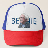 Bernie Sanders Support Hat Truckerkappe (Vorderseite)
