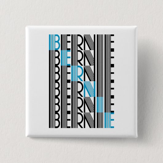 BERNIE sanders text Button (Vorderseite)