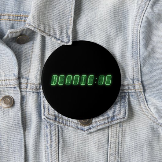 Bernie Sanders Time Button (Beispiel)