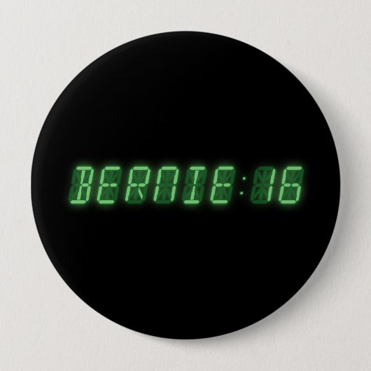 Bernie Sanders Time Button (Vorderseite)