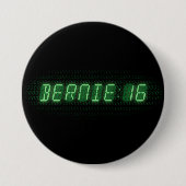 Bernie Sanders Uhr 2016 Button (Vorderseite)