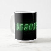 Bernie Sanders Uhr 2016 Kaffeetasse (Vorderseite Links)