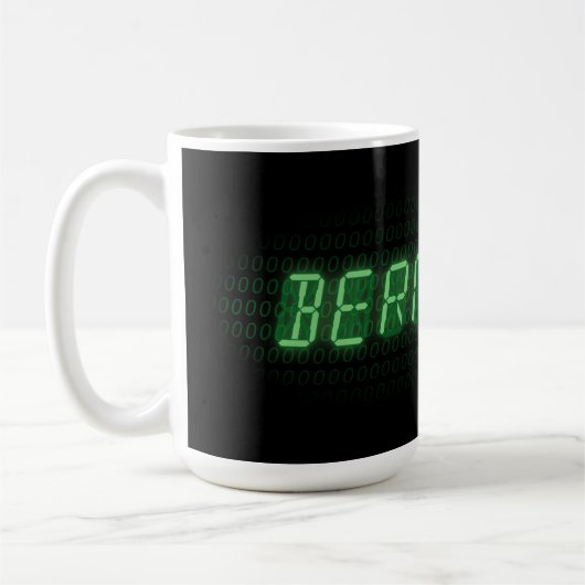 Bernie Sanders Uhr 2016 Kaffeetasse (Links)